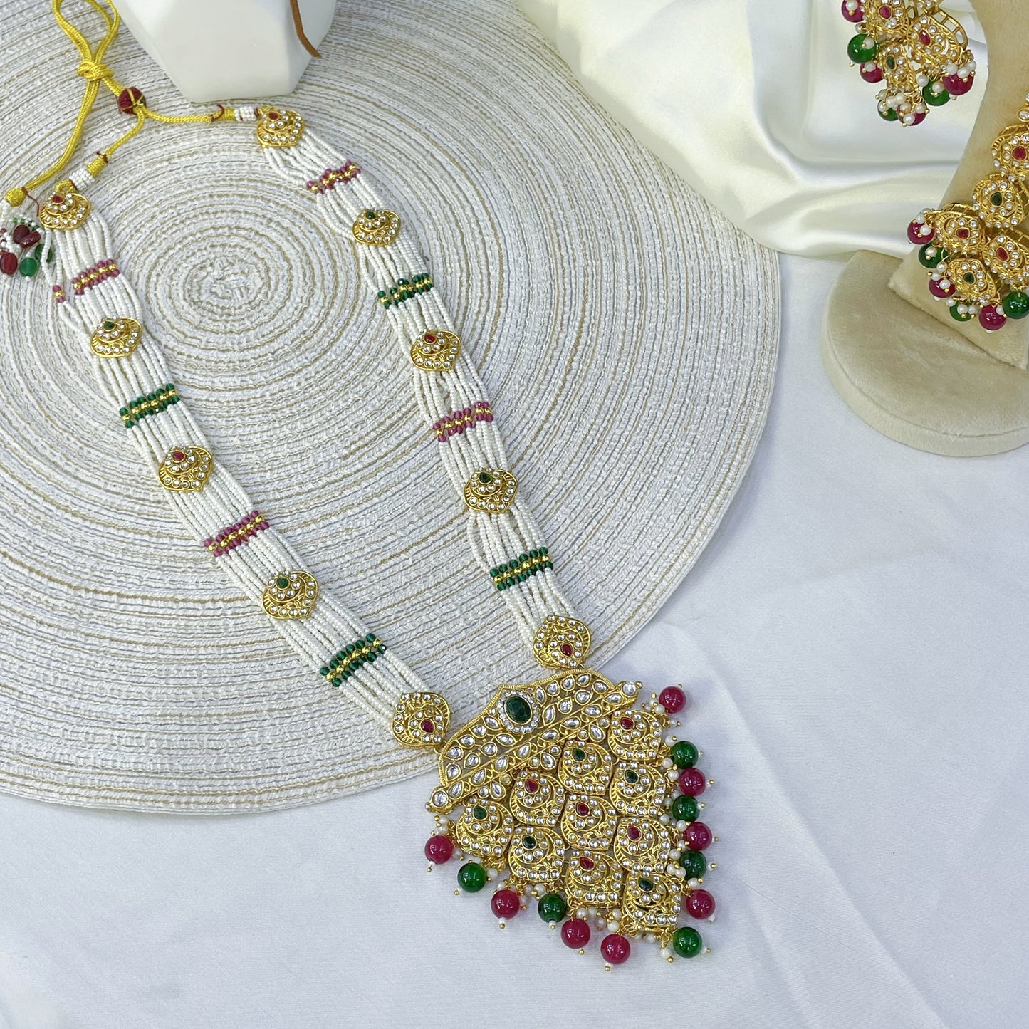 ROYAL MULTI TINT RAJWARI MALA