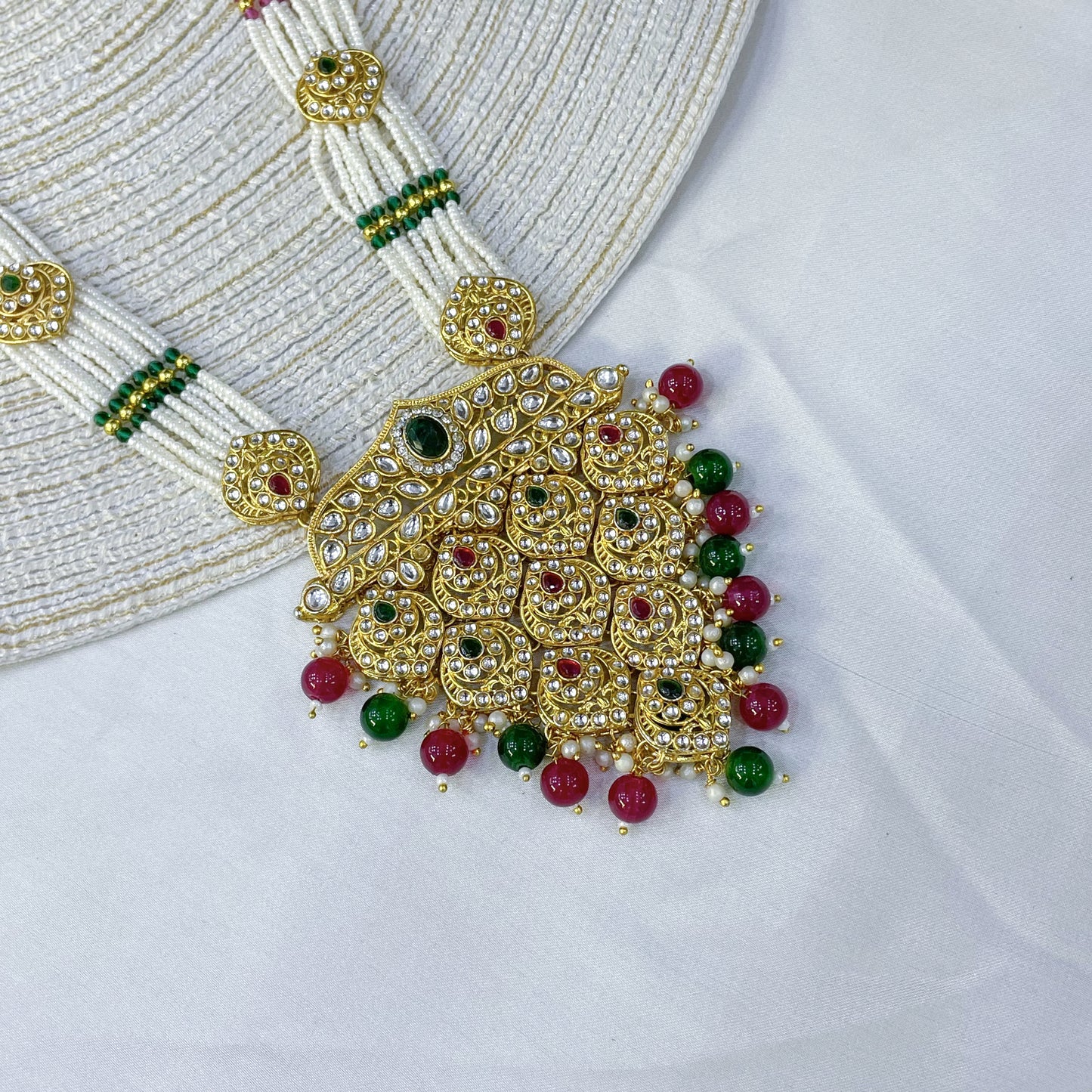 ROYAL MULTI TINT RAJWARI MALA