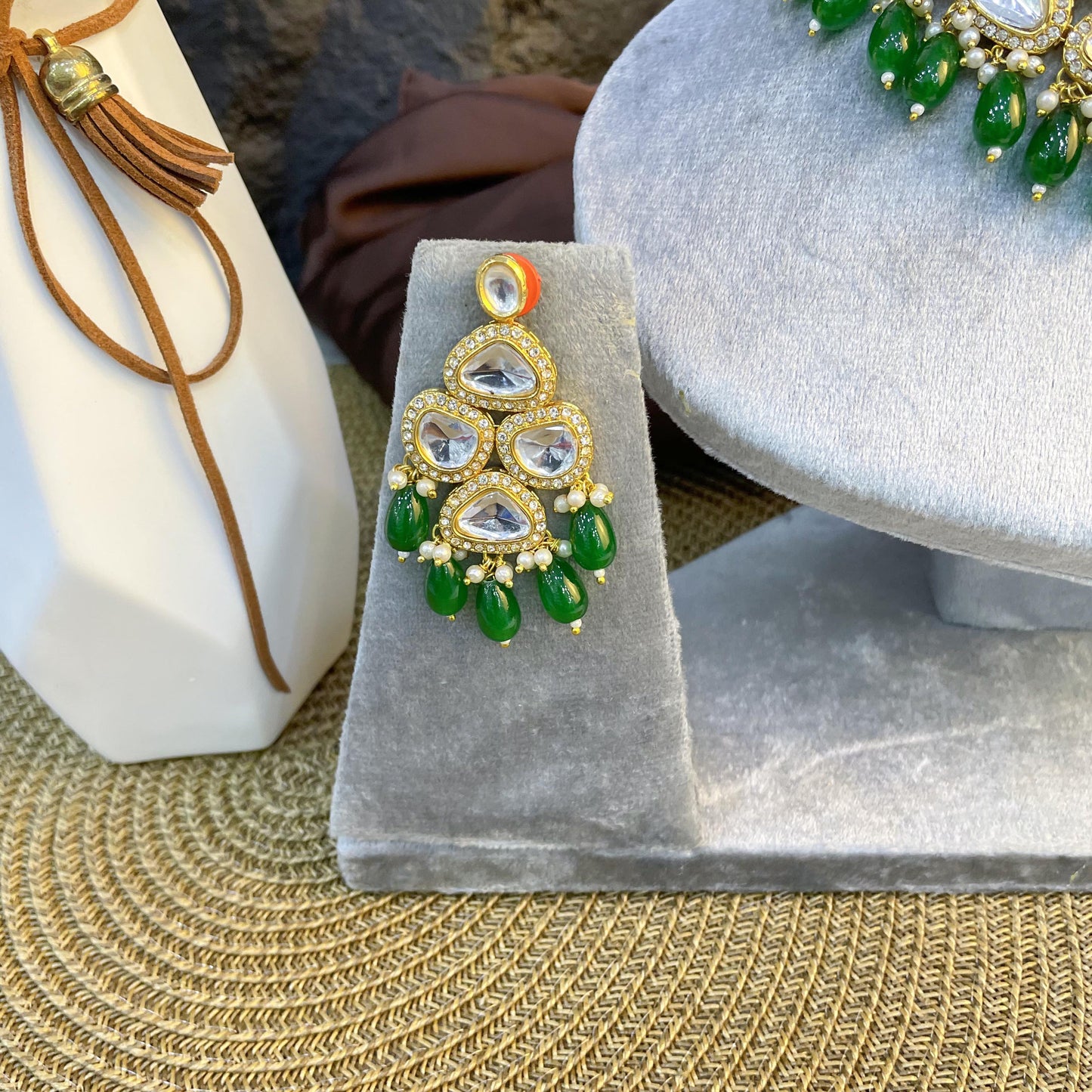 ETHEREAL LOTUS PETAL KUNDAN NECKLACES