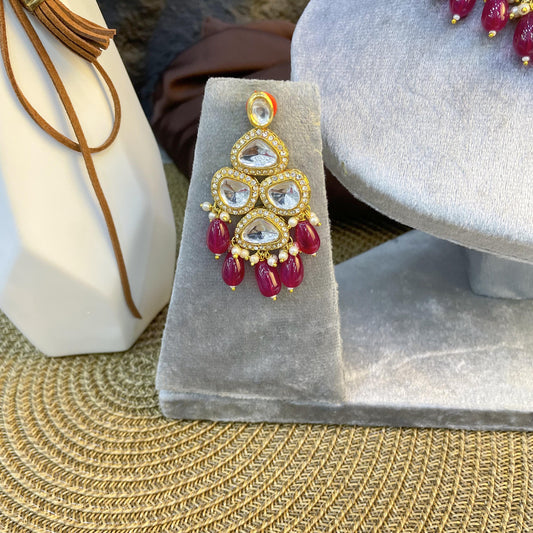 ETHEREAL LOTUS PETAL KUNDAN NECKLACES