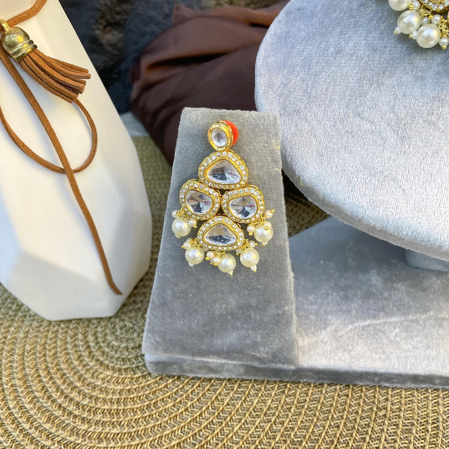ETHEREAL LOTUS PETAL KUNDAN NECKLACES