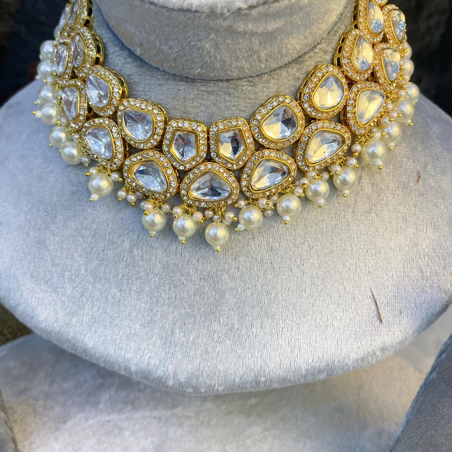 ETHEREAL LOTUS PETAL KUNDAN NECKLACES