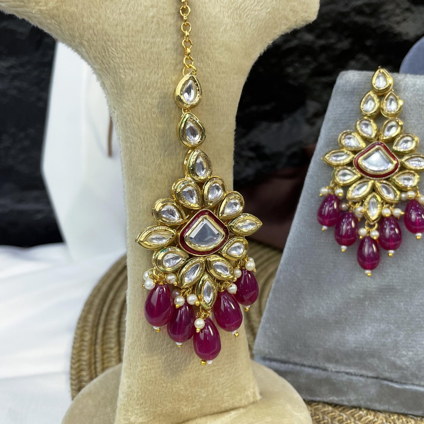ETHEREAL FLORAL CHAKRA KUNDAN NECKLACES