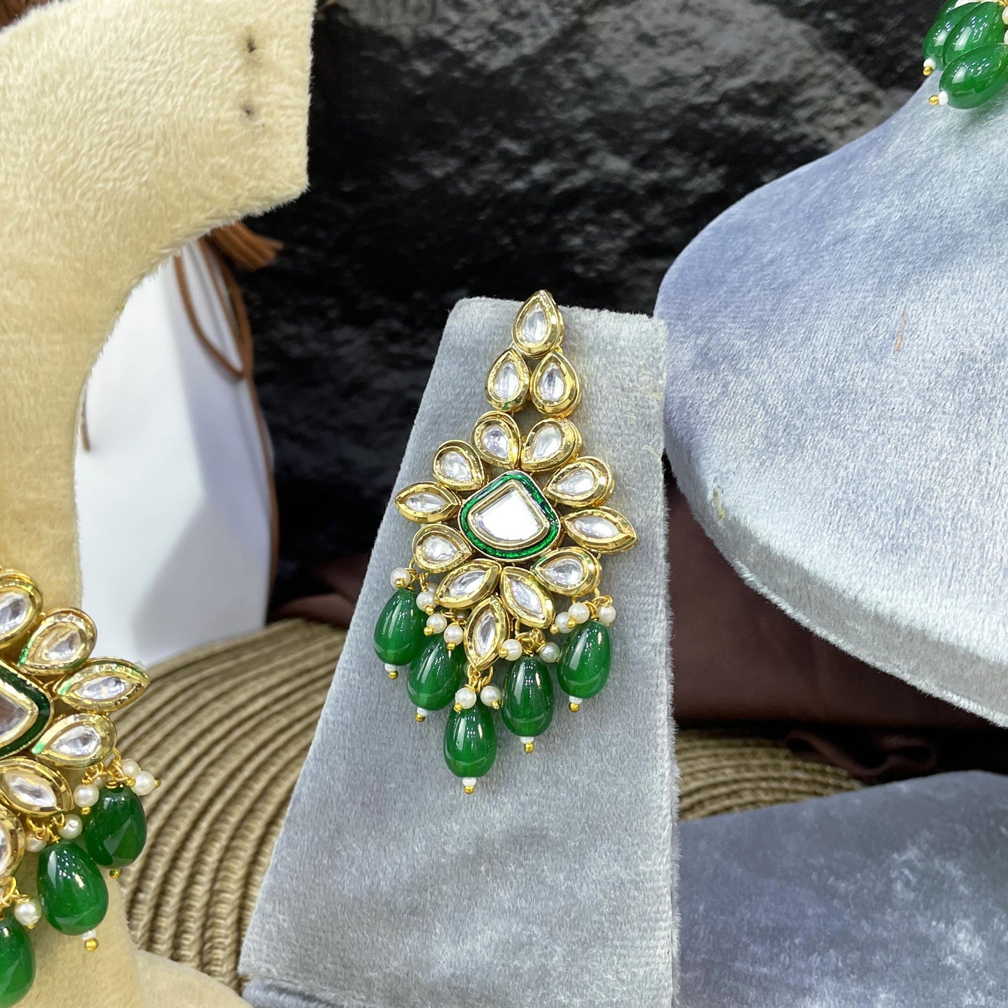 ETHEREAL FLORAL CHAKRA KUNDAN NECKLACES