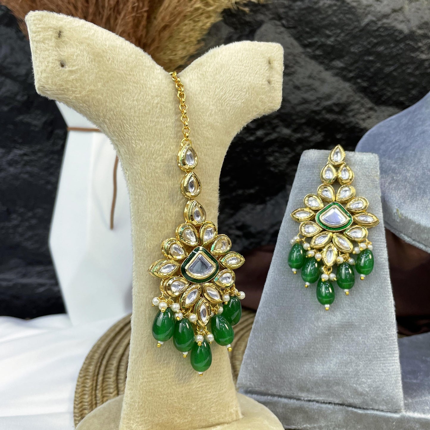 ETHEREAL FLORAL CHAKRA KUNDAN NECKLACES