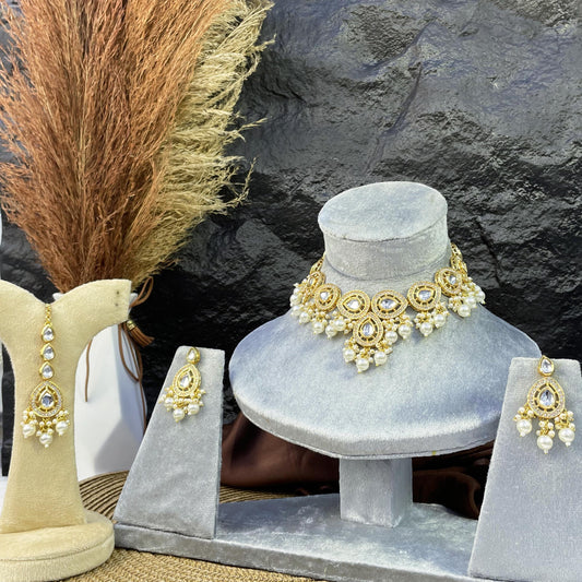 ETHEREAL CHAKRA PETAL KUNDAN NECKLACES
