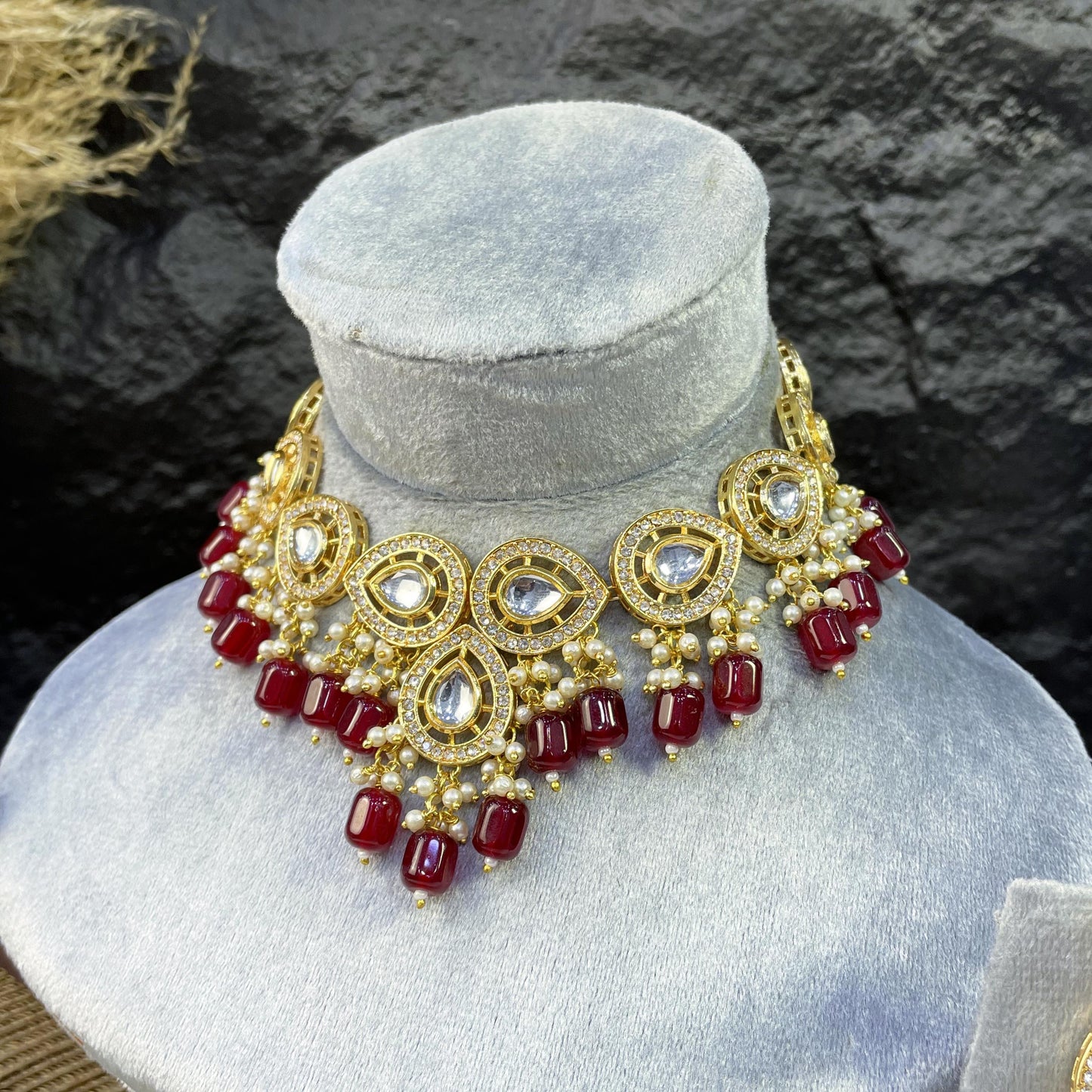 ETHEREAL CHAKRA PETAL KUNDAN NECKLACES