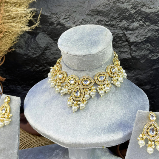 ETHEREAL CHAKRA PETAL KUNDAN NECKLACES