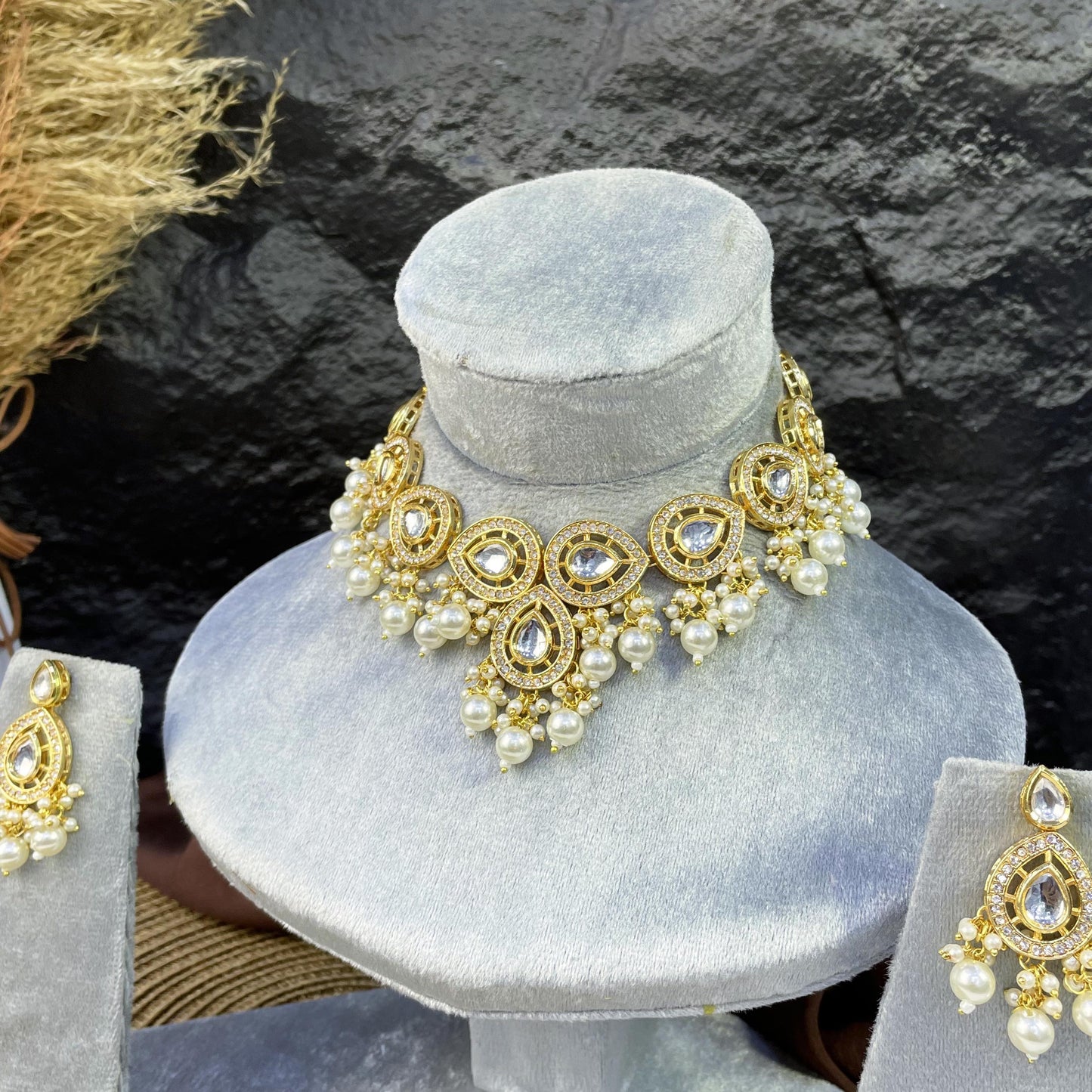 ETHEREAL CHAKRA PETAL KUNDAN NECKLACES