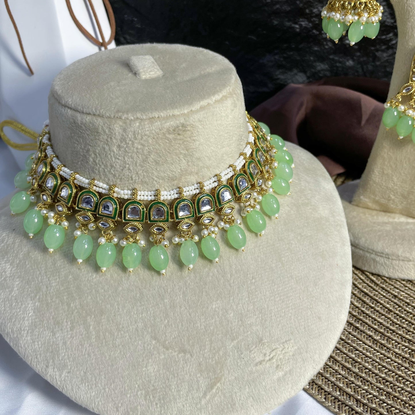 SHIKHAR CHOKER KUNDAN NECKLACES