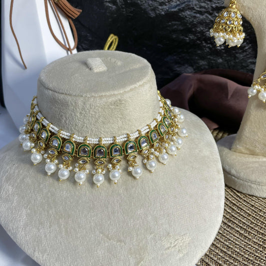 SHIKHAR CHOKER KUNDAN NECKLACES