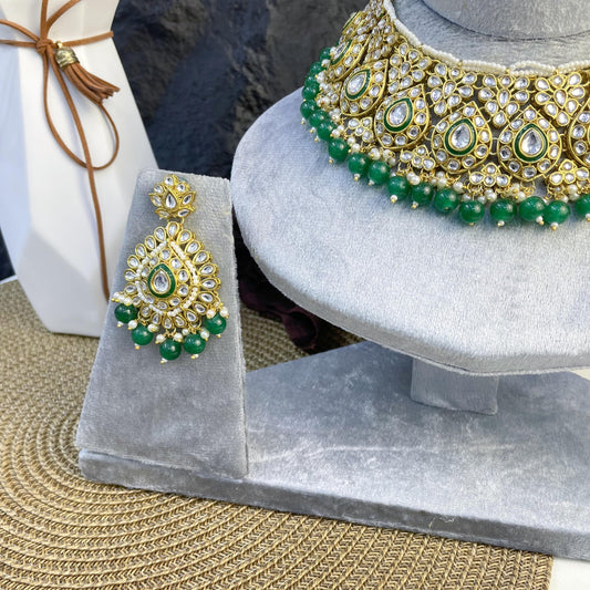ETHEREAL FLORAL BLOOM KUNDAN NECKLACES
