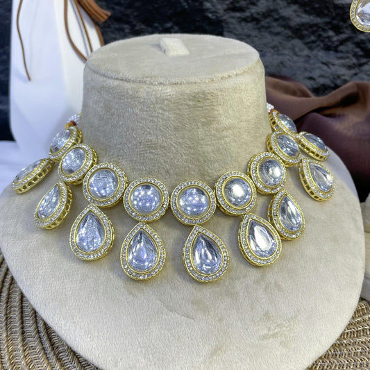 NIZAM MULTI-MEDALLION KUNDAN NECKLACES