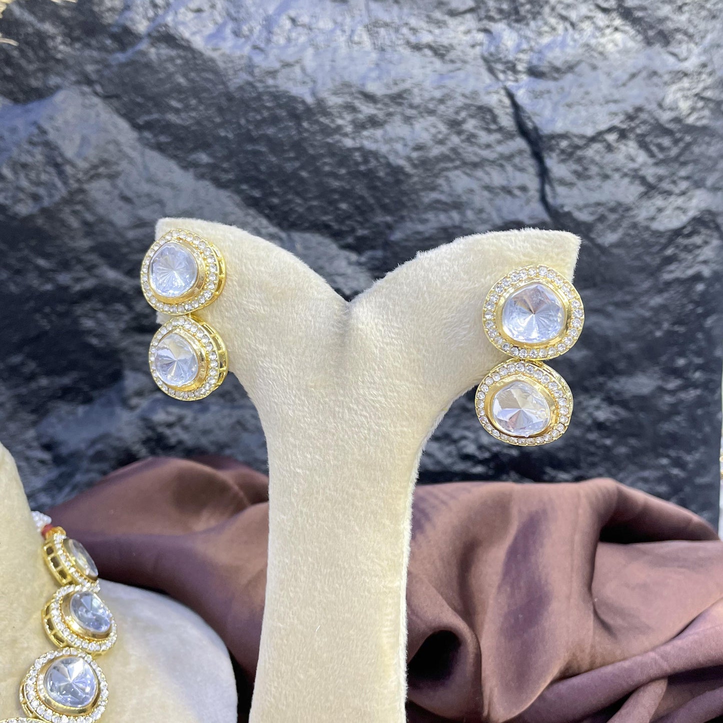 CELESTIAL LUMINOUS HALO KUNDAN NECKLACES