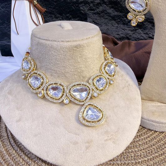 CELESTIAL CHAKRA BLOOM KUNDAN NECKLACES