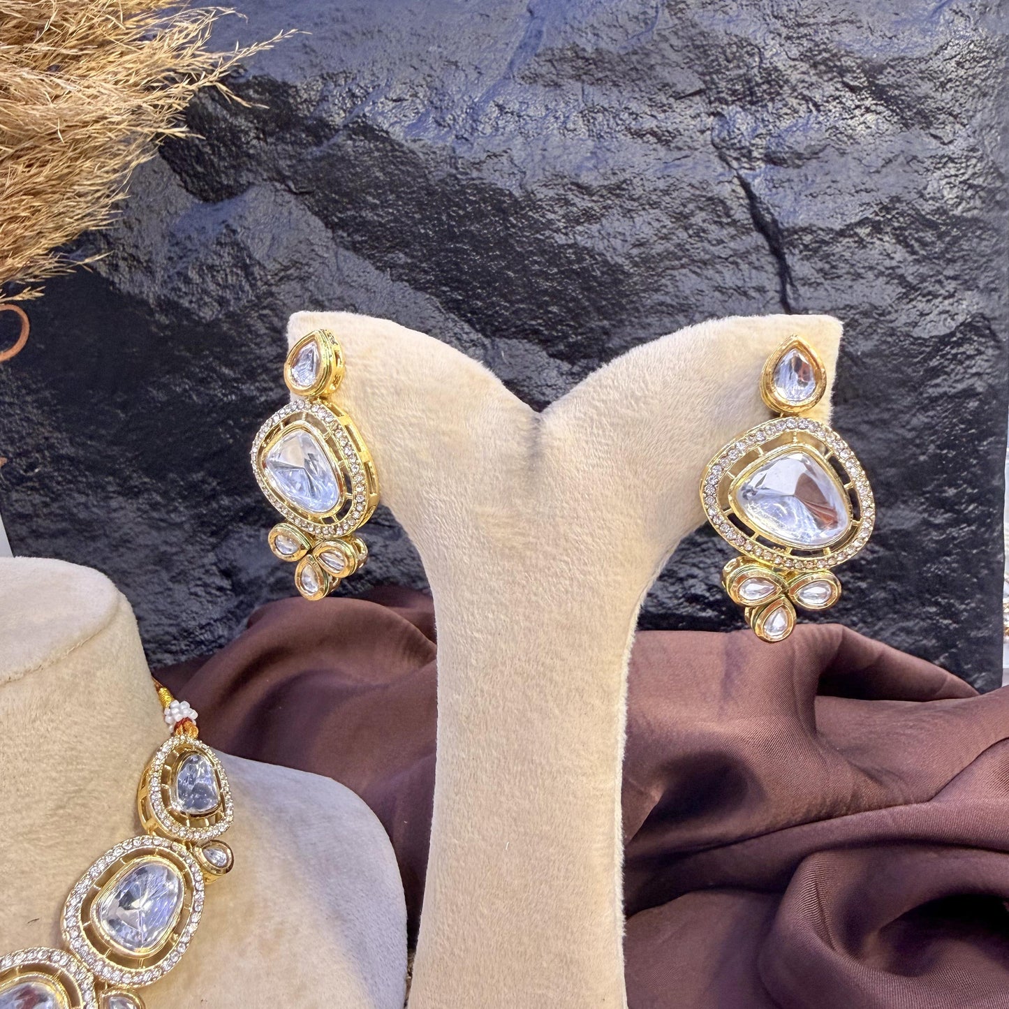 CELESTIAL CHAKRA BLOOM KUNDAN NECKLACES