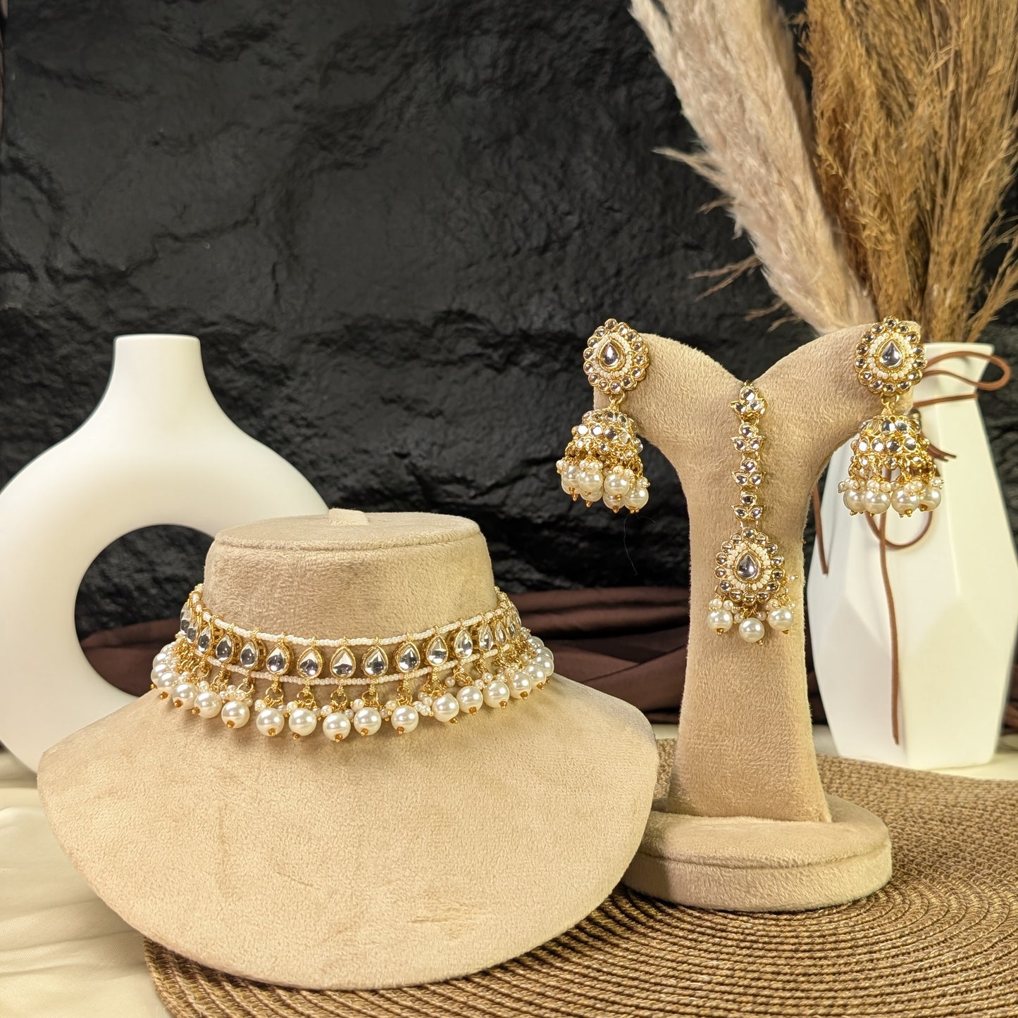 Mughal majesty kundan necklace
