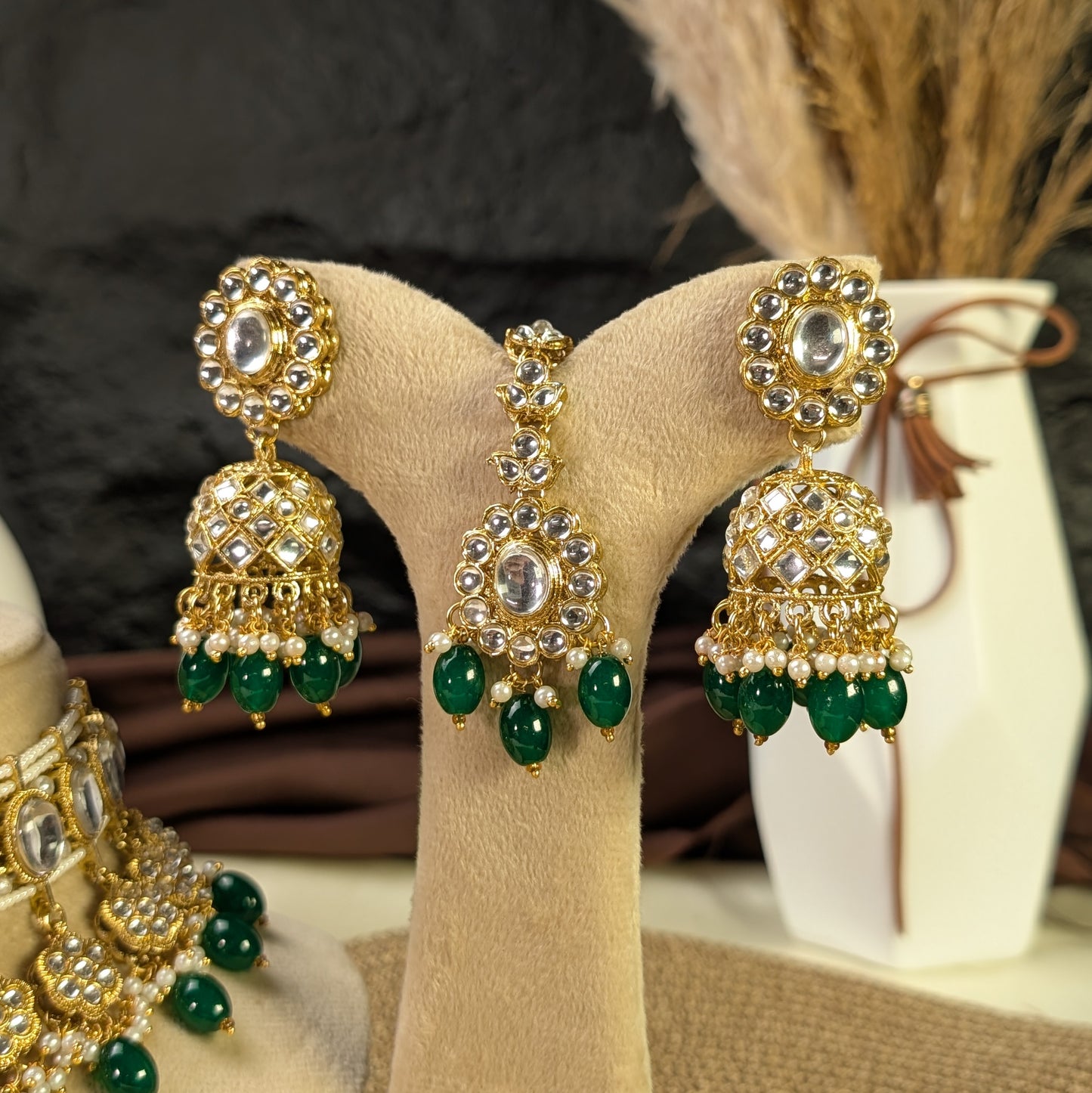 Royal jharokha kundan necklace