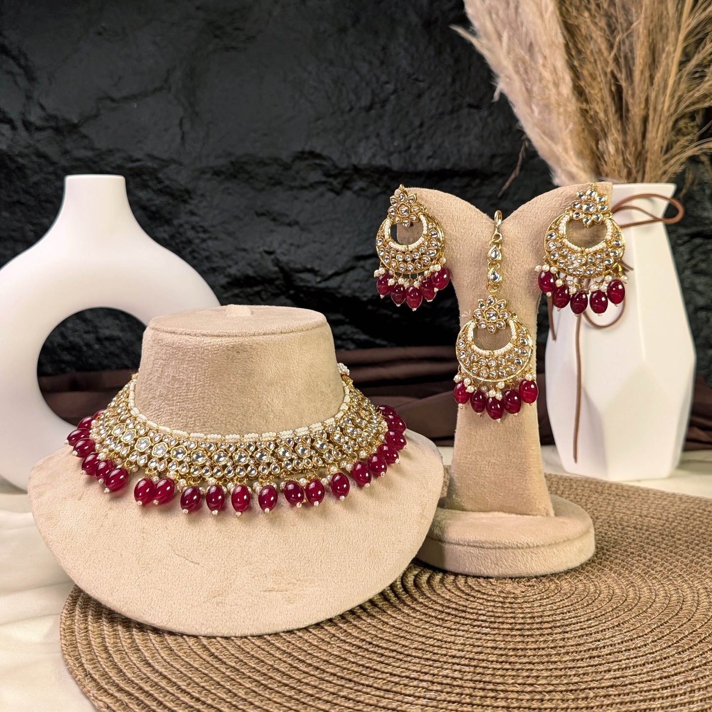 Royal medallion kundan necklace