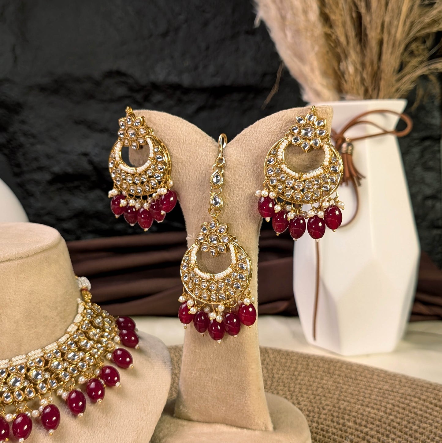 Royal medallion kundan necklace