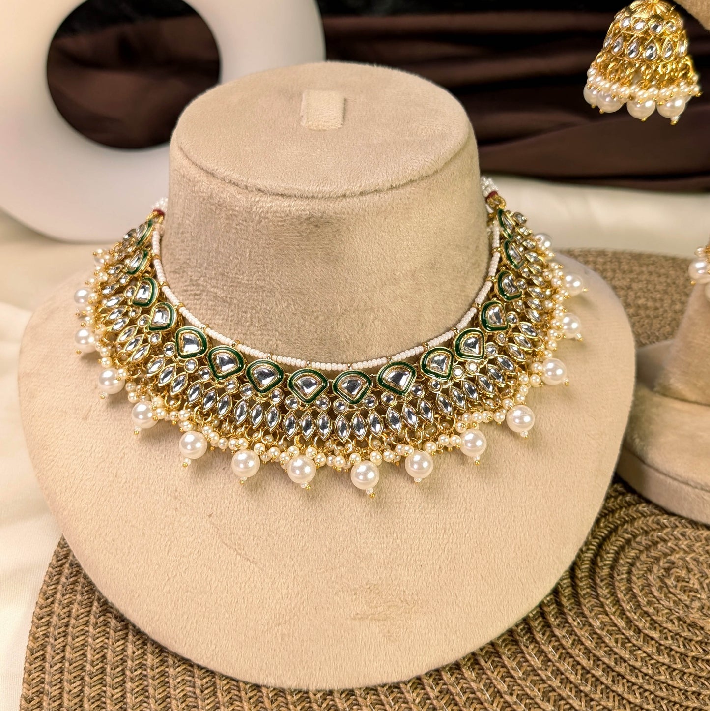 Imperial jal kundan necklace