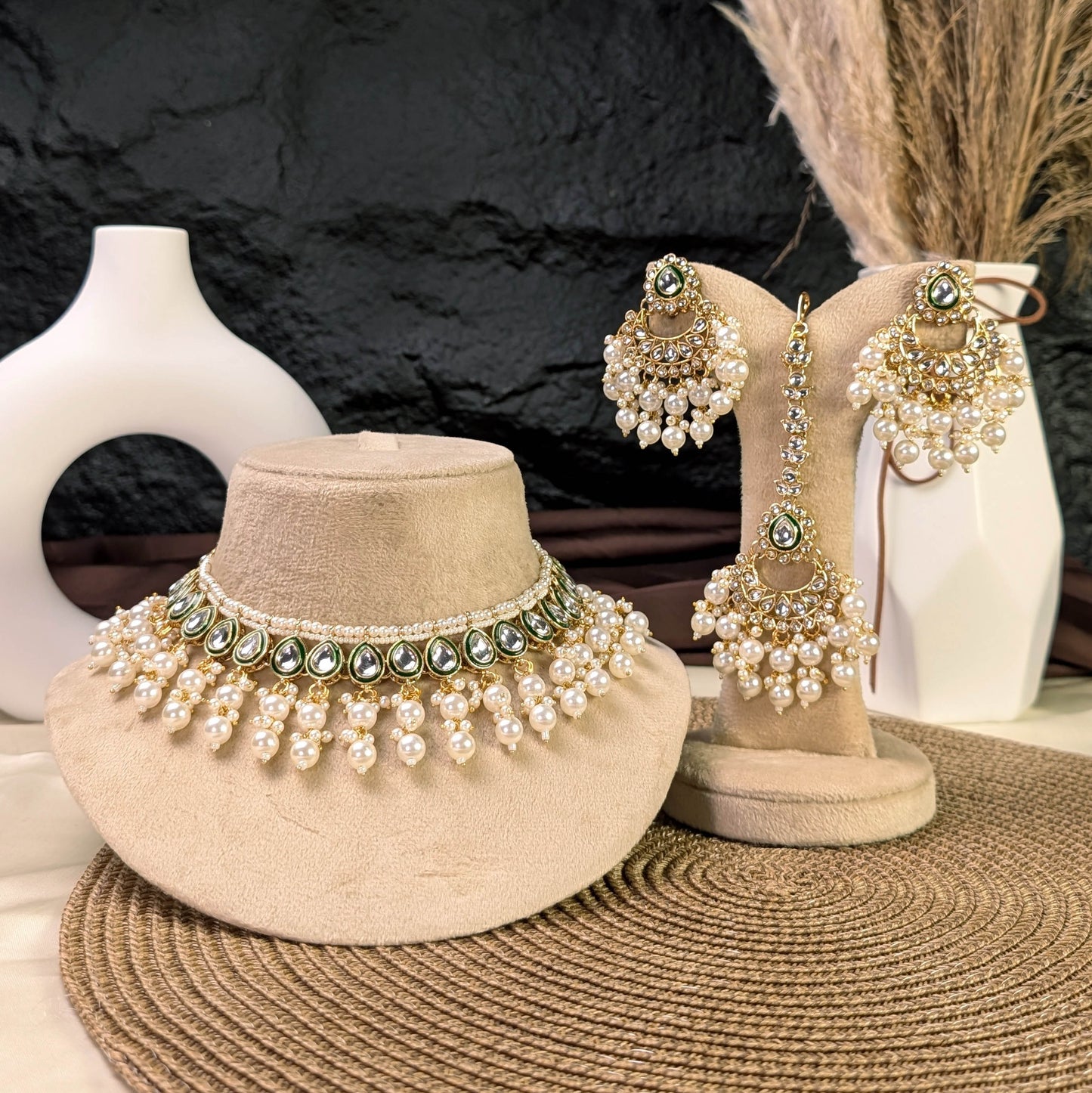 Maharani mandala kundan necklace