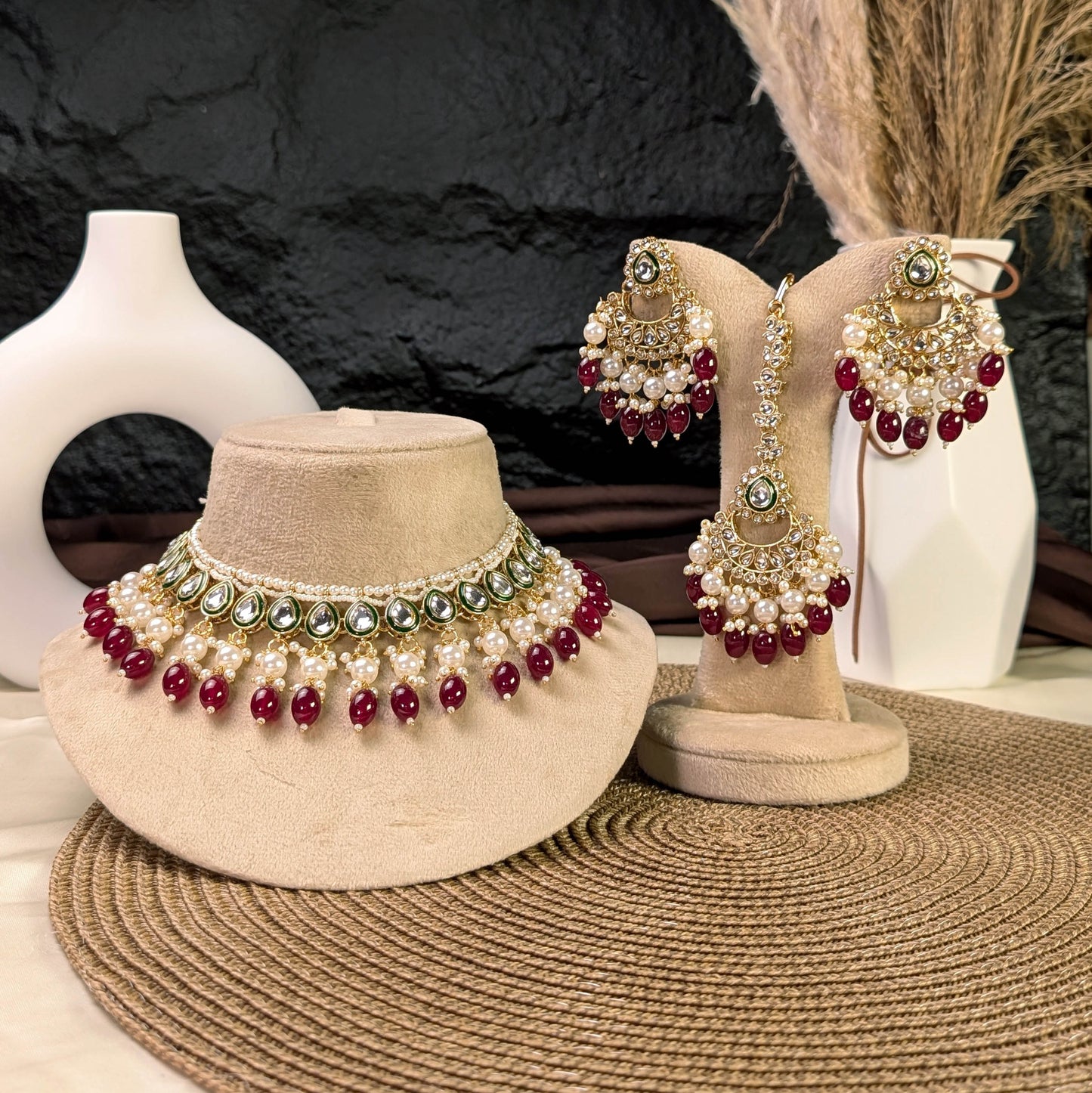 Maharani mandala kundan necklace