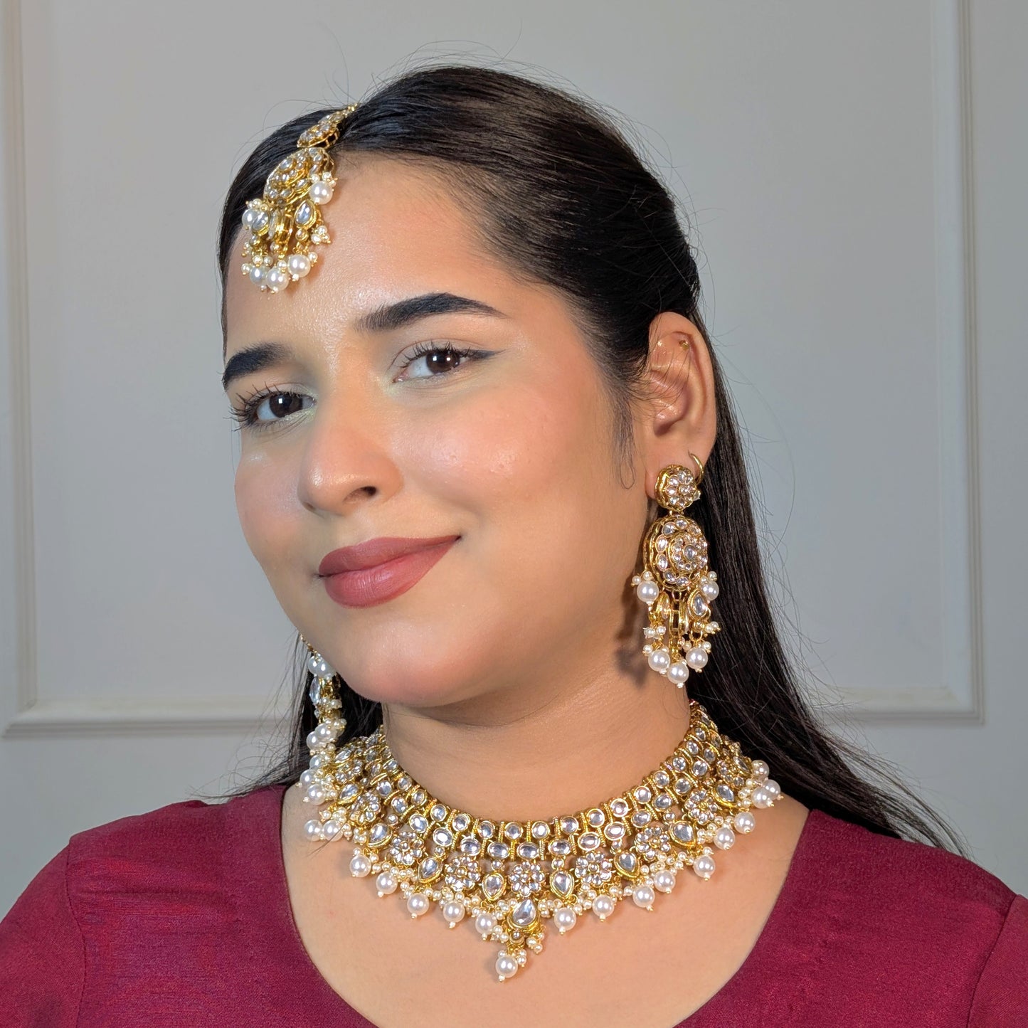 Nizami Kundan Necklace Set