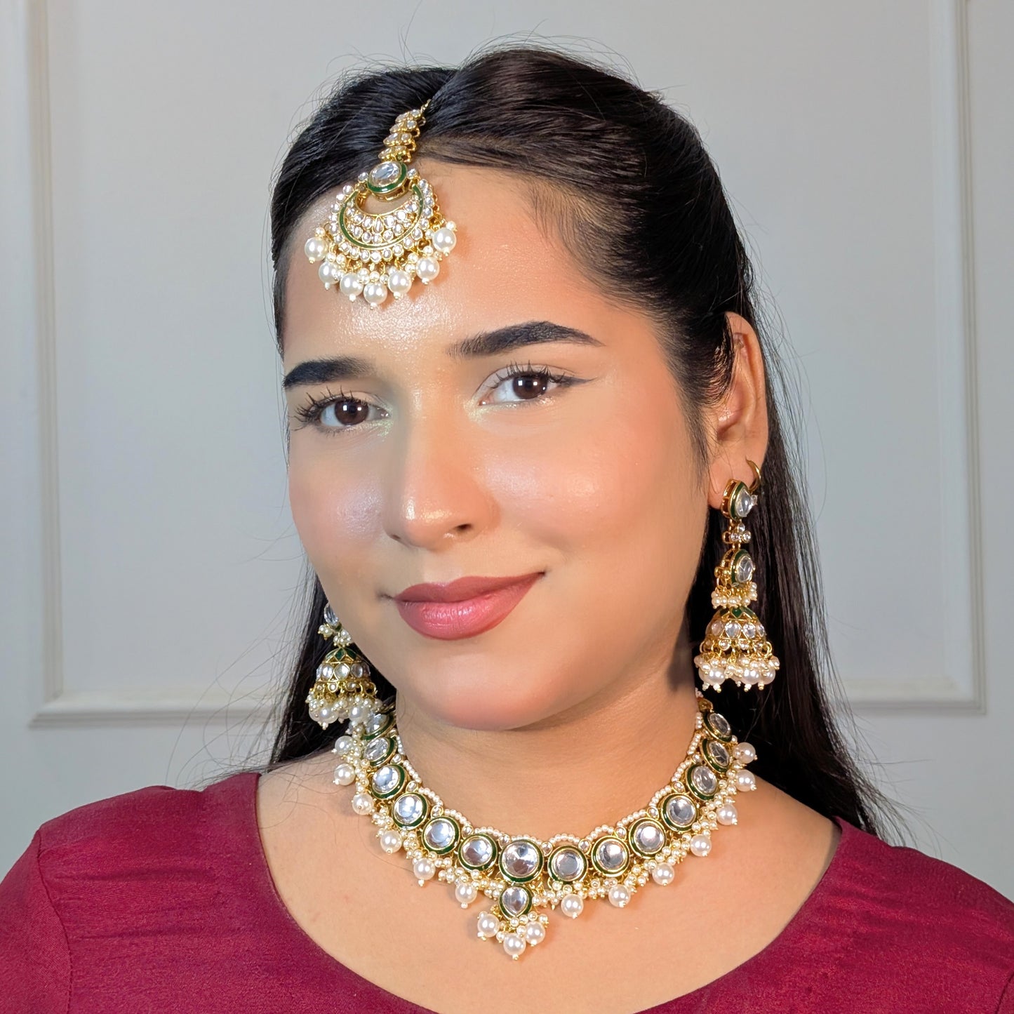 Grand Bridal Kundan Necklace Set