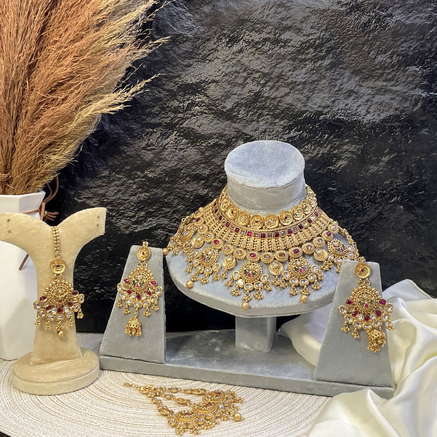 SHAN-E-ZEHRA - RAJWARI BRIDAL SET