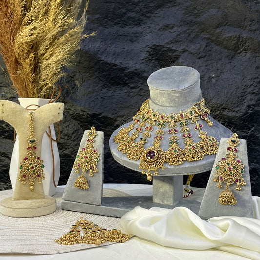 NAVRATAN-E-SHAHI - RAJWARI BRIDAL SET