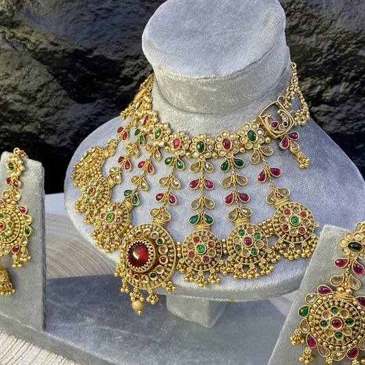 NAVRATAN-E-SHAHI - RAJWARI BRIDAL SET
