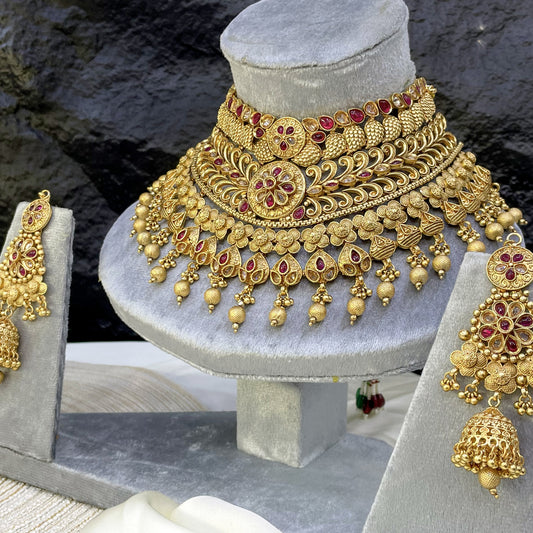 MEHTAB-E-SHAHI - RAJWARI BRIDAL SET