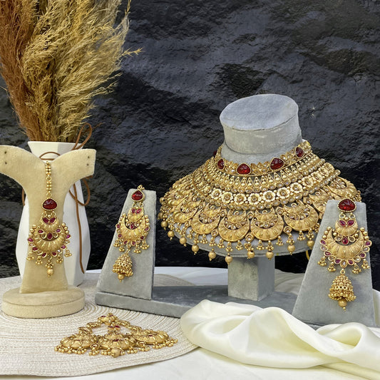 SHAH-GUL - RAJWARI BRIDAL SET