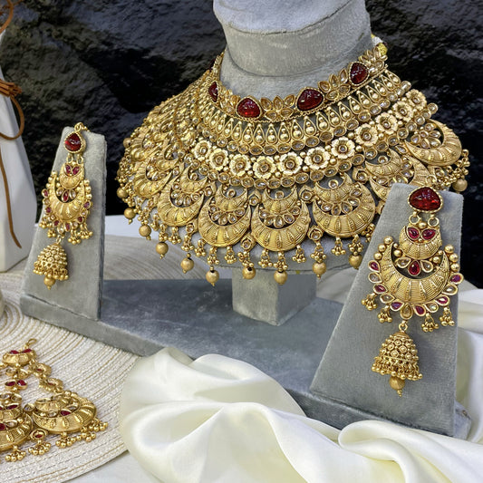 SHAH-GUL - RAJWARI BRIDAL SET