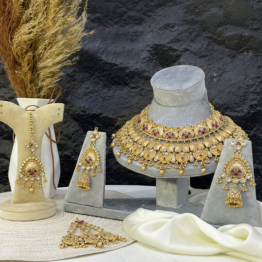 MALIKA-E-AALAM - RAJWARI BRIDAL SET