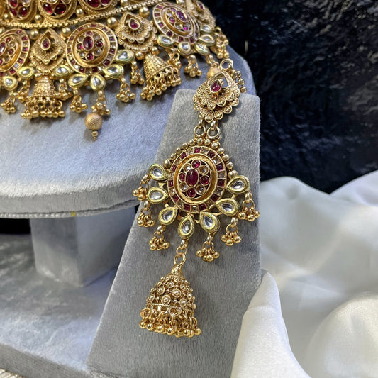 YAQOOT-E-SHAHI - RAJWARI BRIDAL SET