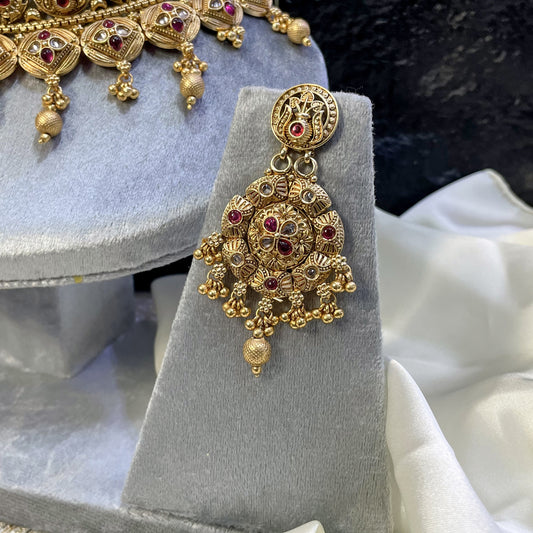 LAL-E-YAMAN - RAJWARI BRIDAL SET