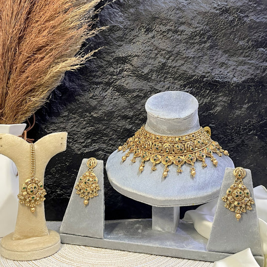 ZAMURRAD-E-KHAAS - RAJWARI BRIDAL SET