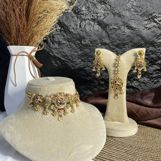 RIYASAT-E-GUL RAJWARI CHOKER