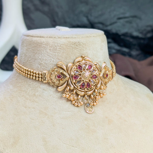 Gul-e-noor rajwari choker