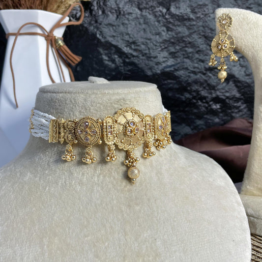 MOTI-HAAR DARBAR RAJWARI CHOKER