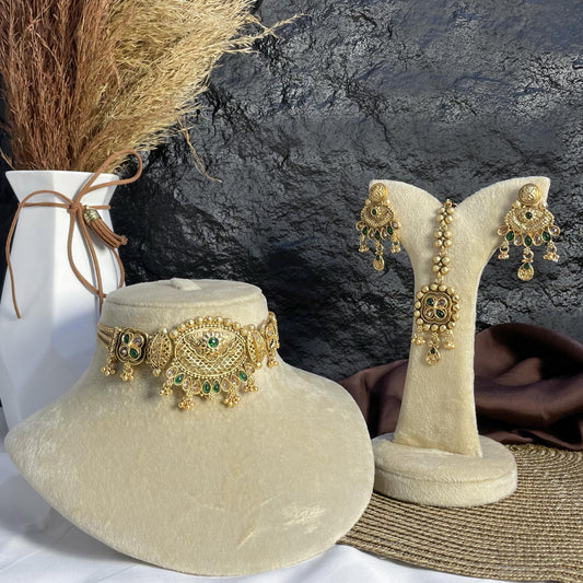 MAYUR PANKH RAJWARI CHOKER