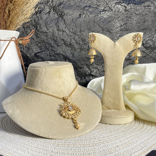 SOLAR RADIANCE RAJWARI LOCKET SET