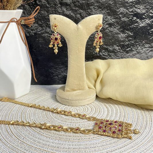 ELITE RAJWARI GEOMETRIC PANEL MALA
