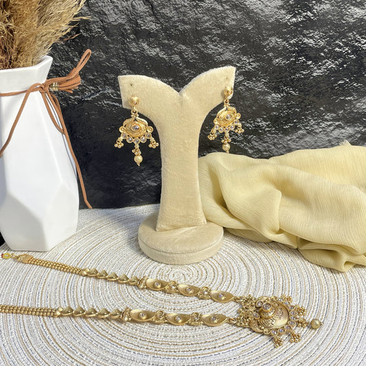 REGAL RAJWARI DOMED MEDALLION MALA
