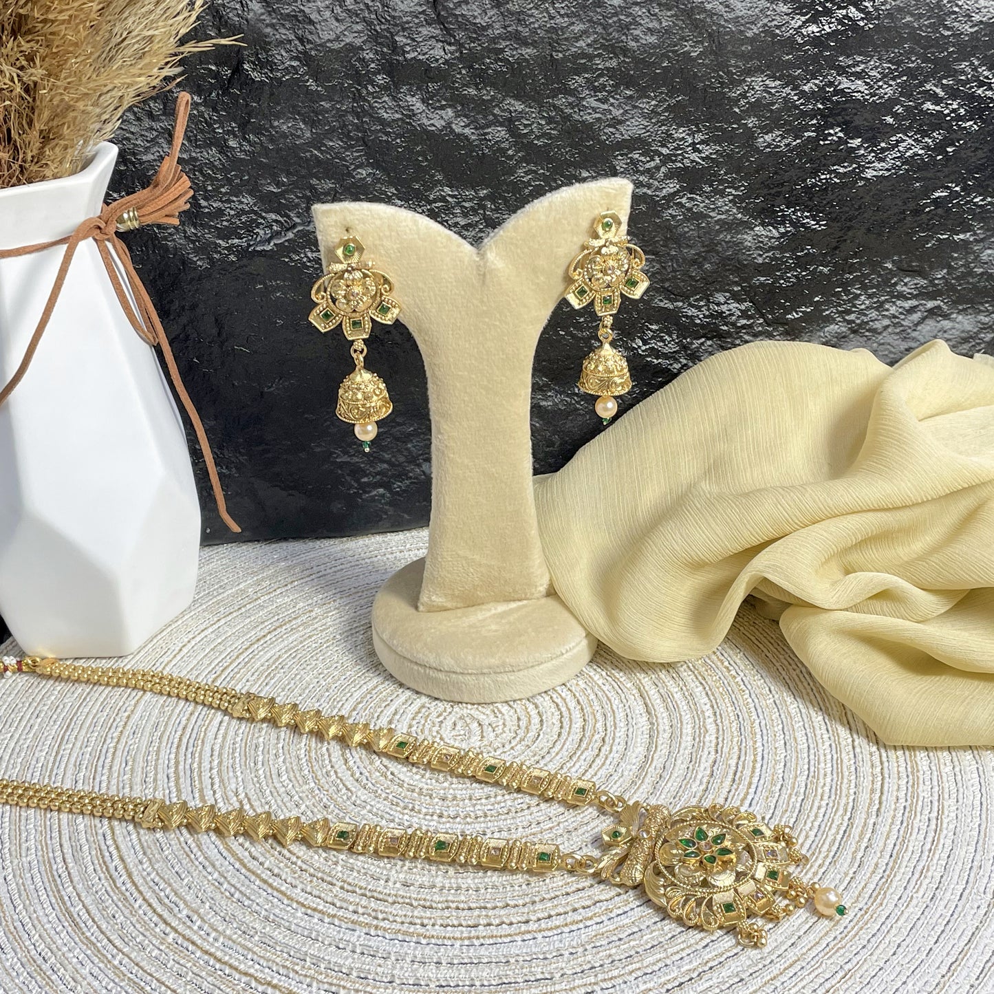 ELEVATED RAJWARI FLORAL MALA