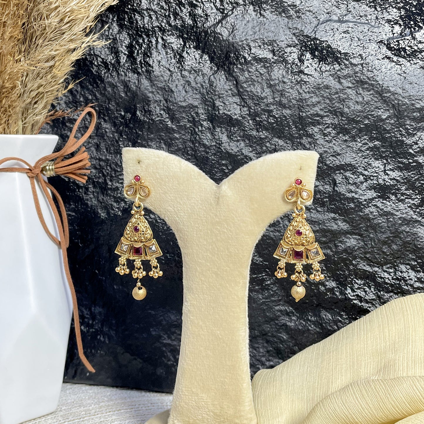 ELITE RAJWARI ARCHED PEARL MALA