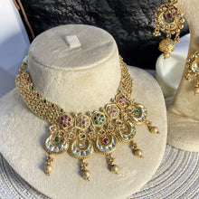 RAJWARI LUXE MEHRAAB POLKI NECKLACE SET