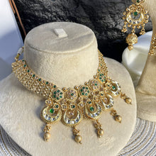 RAJWARI LUXE MEHRAAB POLKI NECKLACE SET